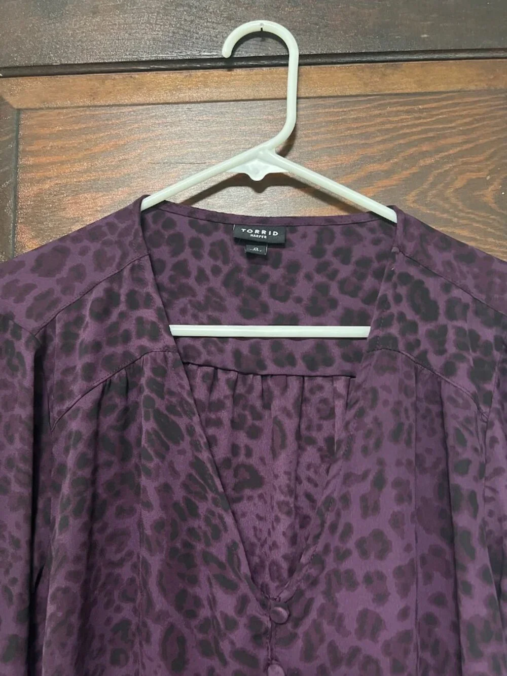 torrid Harper Ruffle Sleeve Top - Picture 3 of 5